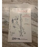 Music of the Baroque (Score &amp; Parts) Recorder Ensemble Series by Various - $7.92