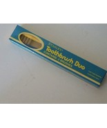 Vintage Toothbrush Duo w/ 2 Brushes Stanley Home Products - NEW - $225.61 MXN