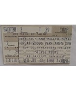 STEVIE NICKS - VINTAGE JULY 30, 1986 CONCERT TICKET STUB - $10.00