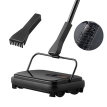 VEVOR Carpet Sweeper, 7.87 in Sweeping Paths, Floor Sweeper Manual Non E... - $1,169.36 MXN