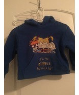 Nickelodeon Rugrats Boys Blue Fleece Hoodie Top Jacket Size XS - £28.27 GBP