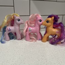 Lot of 3 My Little Pony figures from 2007  4.75&quot; - £11.47 GBP