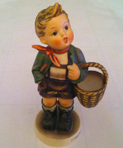 6.25&quot; GOEBEL FIGURINE #51/0 &quot;VILLAGE BOY&quot; TMK-5 MI HUMMEL SIGNATURE ON BASE - €84,57 EUR