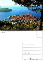 One(1) Croatia Dalmatia Dubrovnik Adriatic Sea City Buildings Vintage Po... - £7.44 GBP
