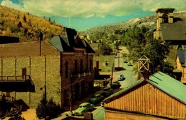 Central City, Colorado 1950&#39;s Street Scene, &quot;Up Eureka Street&quot; Vintage Postcard - £2.31 GBP