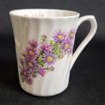 Crown Trent Floral Tea Coffee Mug Cup Fine Bone China Staffordshire England - €8,07 EUR
