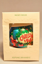 Hallmark - Mickey Mouse - Satin Ball 1981 - Keepsake Ornament - £14.70 GBP