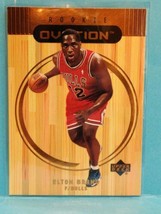 1999-00 Upper Deck Ovation Basketball Elton Brand Rookie Card #61 Chicago Bulls - £2.19 GBP