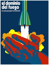 Decoration 18x24 Poster.Interior design.Room art.The power of fire.Rocket.7074 - £22.03 GBP