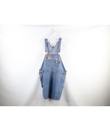 Vtg 90s Disney Womens 22W Distressed Winnie the Pooh Denim Overalls Shor... - $128.65