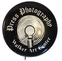 Vintage Walker Art Center Minneapolis Minnesota Button Pin Press Photogr... - $8.00