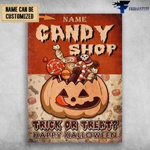 Pumpkin Halloween Candy Shop Trick Or Treat Happy Halloween Halloween Day - £12.77 GBP