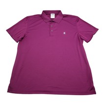 IZOD Shirt Mens XL Purple Golf Polo Stretch Outdoor Hike Lightweight - $18.69