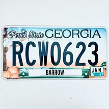 2017 United States Georgia Barrow County Passenger License Plate RCW0623 - £13.22 GBP