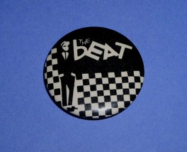 The Beat Pinback Button Vintage 1980&#39;s - £11.72 GBP