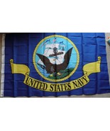 USN US NAVY POLYESTER FLAG 3 X 5 FEET - £11.92 GBP