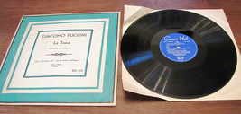 LP 33 giri Giacomo Puccini LA TOSCA versione da concerto ORPHEUS MMS-241... - £50.73 GBP