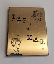 Vintage Harwood Metal Picture Holder Compact T.A.P. at M.A.G. for Grandchildren - £19.08 GBP