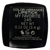 Nuance Salma Hayek Color Vibrance Lipstick #145 MY FAVORITE (New/Discontinued) - £15.48 GBP