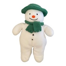 Vintage Eden The Snowman 7” Stuffed Plush Raymond Briggs Green Hat Scarf Mini - £39.96 GBP