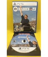  Madden NFL Football 23 (Sony PlayStation 5, PS5, 2022, Tested Works Great) - $12.15