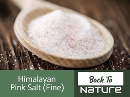 Himalayan Pink Salt (Fine) - One Of The Purest Salts On Earth - Rich Mineral Con - £8.04 GBP