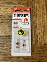VMC Pro Series Tungsten Tubby Jig Hook 1/64 Ultra Glow-Brand New-SHIPS N... - $11.76