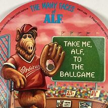 Many Faces Of Alf Flexible Record 1988 Take Me To The Ballgame Burger King - $7.26