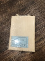 Basswood Small Rope Plaque-7-1/2” X 5-1/2”NOS Vintage Sealed Package.  Tole - £7.90 GBP
