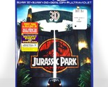 Jurassic Park (3D &amp; 2D Blu-ray/DVD, 1993, Inc. Digital Copy) Like New w/... - £14.71 GBP