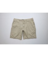 Vintage 90s Ralph Lauren Mens 36 Distressed Above Knee Chino Shorts Beig... - $68.20 CAD