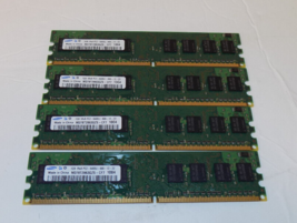 Samsung 4GB (4 x 1GB) PC2-6400U-666-12-ZZ 240 PIN Desktop Memory RAM - $14.68