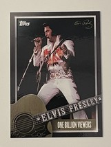 2022 Topps Now Elvis Presley* The King Rock N Roll Card #135 One Billion Viewers - £9.58 GBP