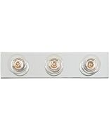 Westinghouse Lighting 6640600 Three-Light Interior Bath Bar, Chrome Finish - $45.69 CAD