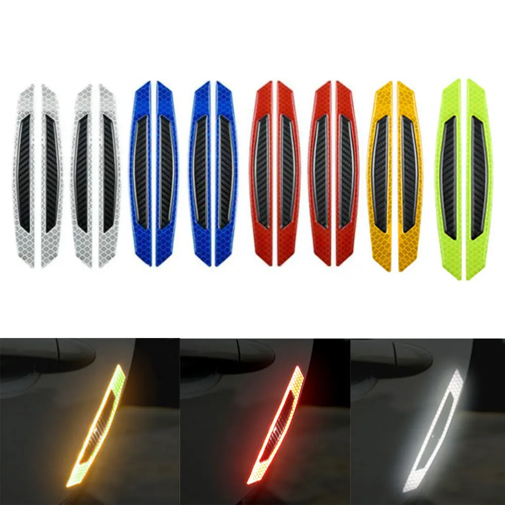 4PCS/Set Car Door Stickers Universal Tape Safety Warning Mark Car Bumper... - $82.14