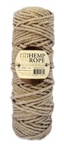 4mm Hemp Twisted Rope Half Kilo Spool Jewelry Making Macrame Art Crafting Supply - £15.97 GBP