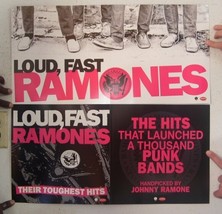 Ramones Poster Loud Fast Toughest Hits Album Promo 2-Sided The - $26.99