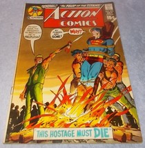 Vintage Action Comic Book July 1971 No 402 DC Superman This Hostage Must... - £6.25 GBP