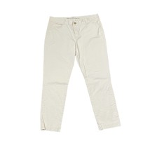 Khakis By Gap Chino Pants Size 8R Light Tan Slim City Womens Stretch 32X26 - £15.56 GBP