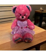 Pink candy feet build a bear plush stuffed animal 2018 Toy W/ Purple Tut... - £19.09 GBP