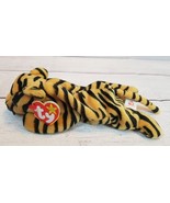 TY Beanie Baby Stripes the Tiger Light  Plush PVC Birthday June 11, 1995... - £11.00 GBP