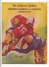 USC Trojans vs California Golden Bears NCAA Football Game Program 10/15/1949-... - £60.08 GBP