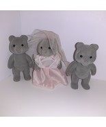 Sylvanian Families / Calico Critters Gray Bear Family CUTE Maple Town - £11.87 GBP