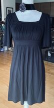 BCBG Maxazria Black Dress LBD Small 6% Spandex 94% Rayon - $11.88
