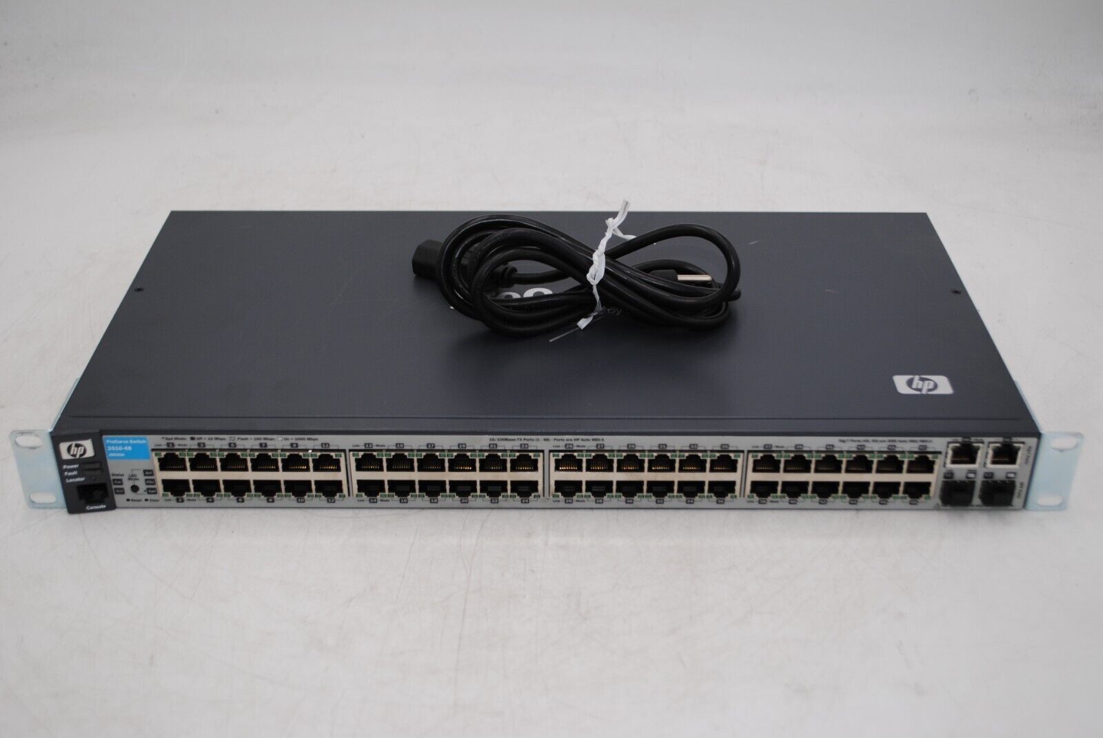 HP Networking ProCurve 2510-48 Managed Ethernet Switch J9020A w/ Rack Ears - $42.03