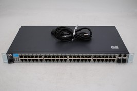 HP Networking ProCurve 2510-48 Managed Ethernet Switch J9020A w/ Rack Ears - £33.06 GBP