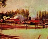 Fort Blakeley Lumber Bainbridge Island WA Washington UNP 1904 UDB Postcard - £27.95 GBP