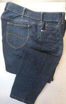 Lee Jeans Womens Size 22 M Skinny Leg Mid Rise Flex Motion - £11.00 GBP