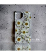 Pressed Dried Real floral Daisy Resin Case For iPhone 11 12 13 14 15 16 ... - $47.86 CAD