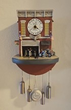 Bradford Exchange Cuckoo Clock, Lights Sound Motion Freedom Choppers Mot... - $120.91